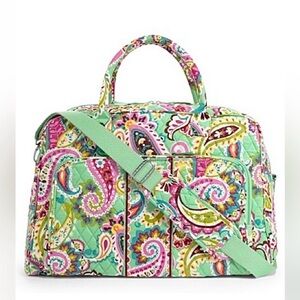 Vera Bradley Paisley Weekender Duffle bag